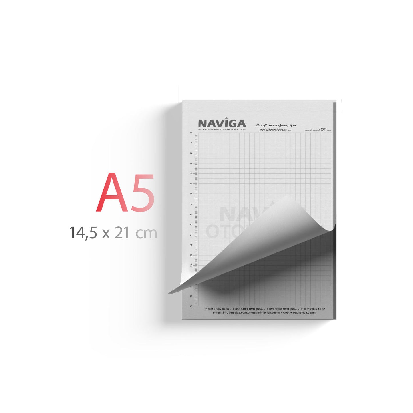 Promosyon Tutkallı A5 Bloknot MB01014