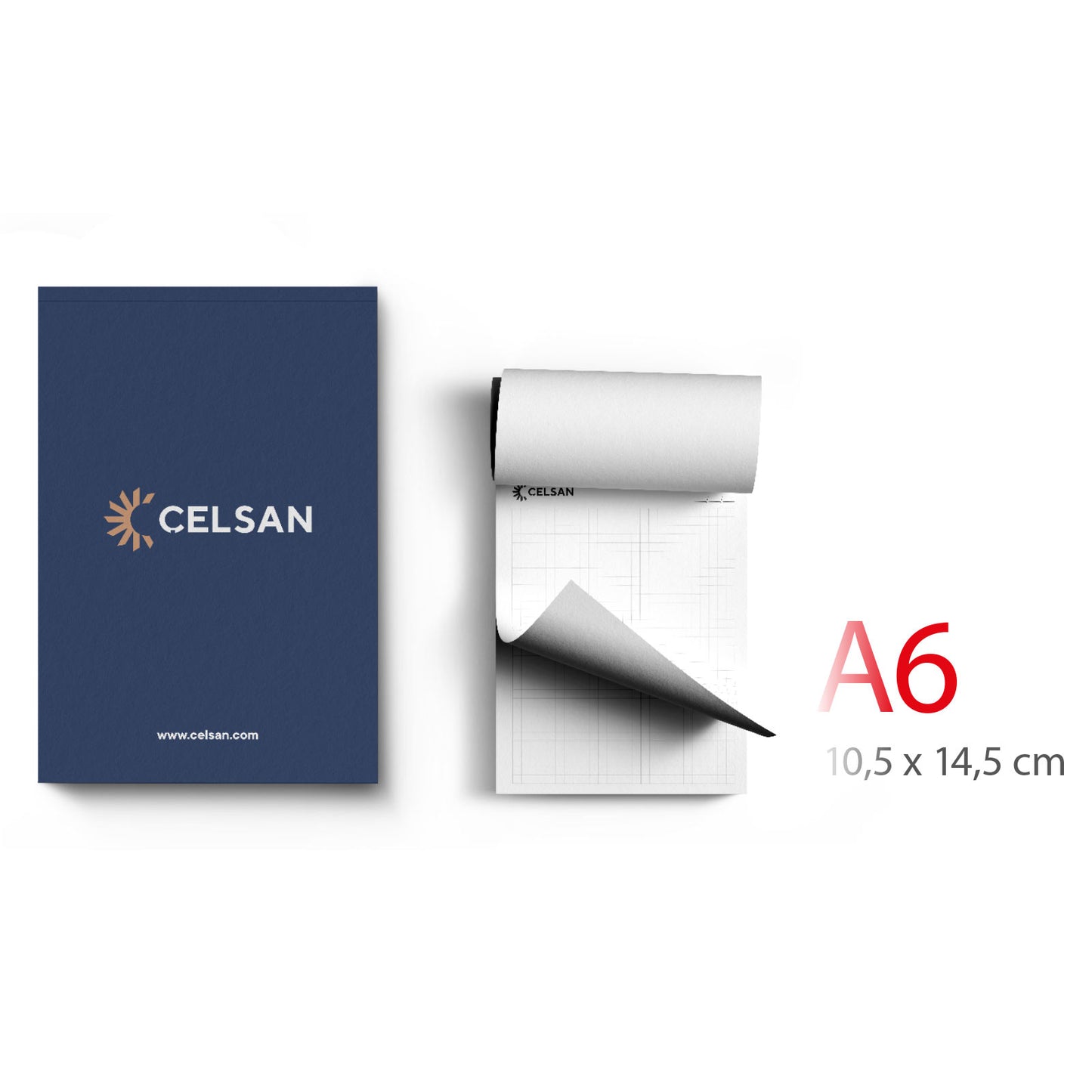 Promosyon Kapaklı A6 Bloknot MB01017