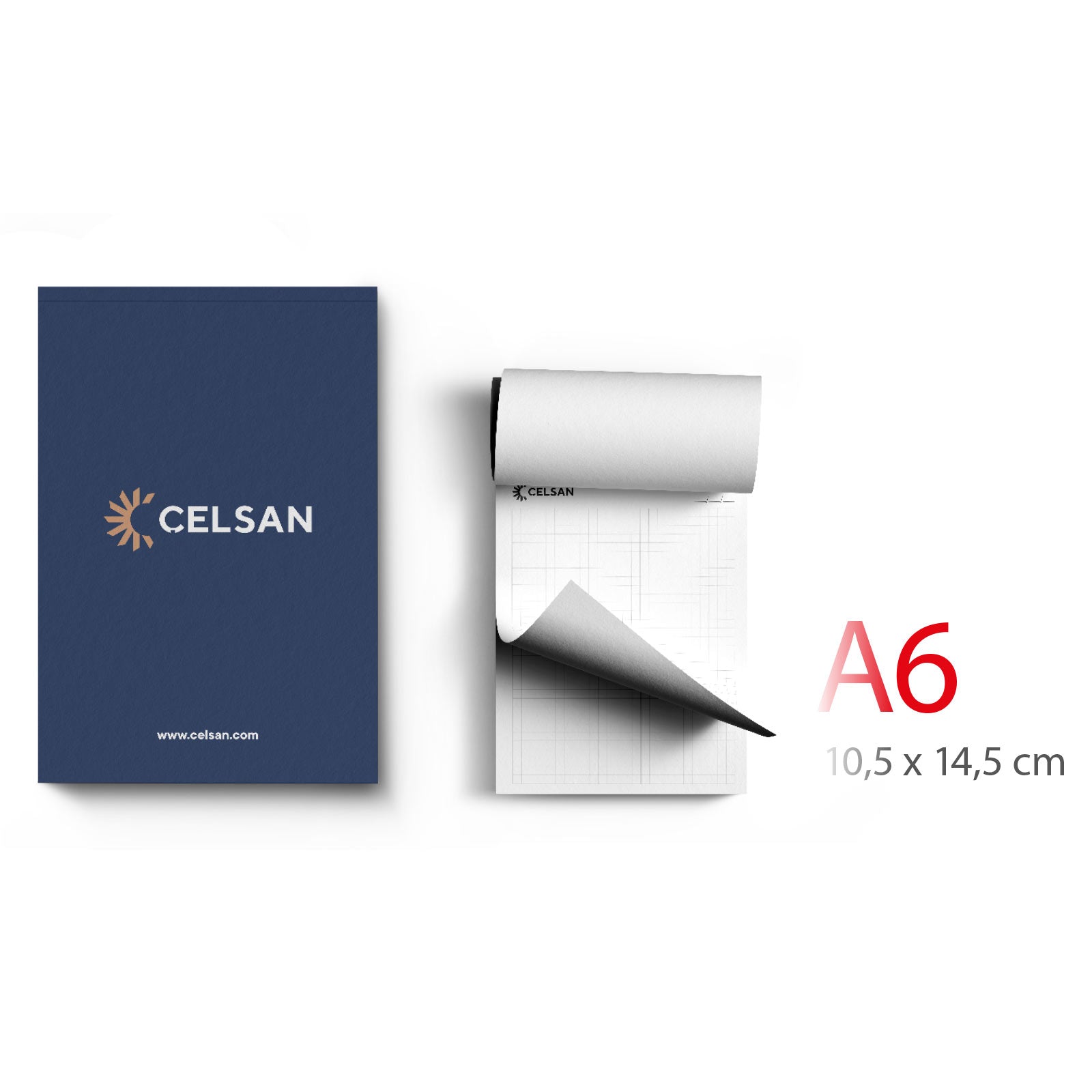 Promosyon Kapaklı A6 Bloknot MB01017